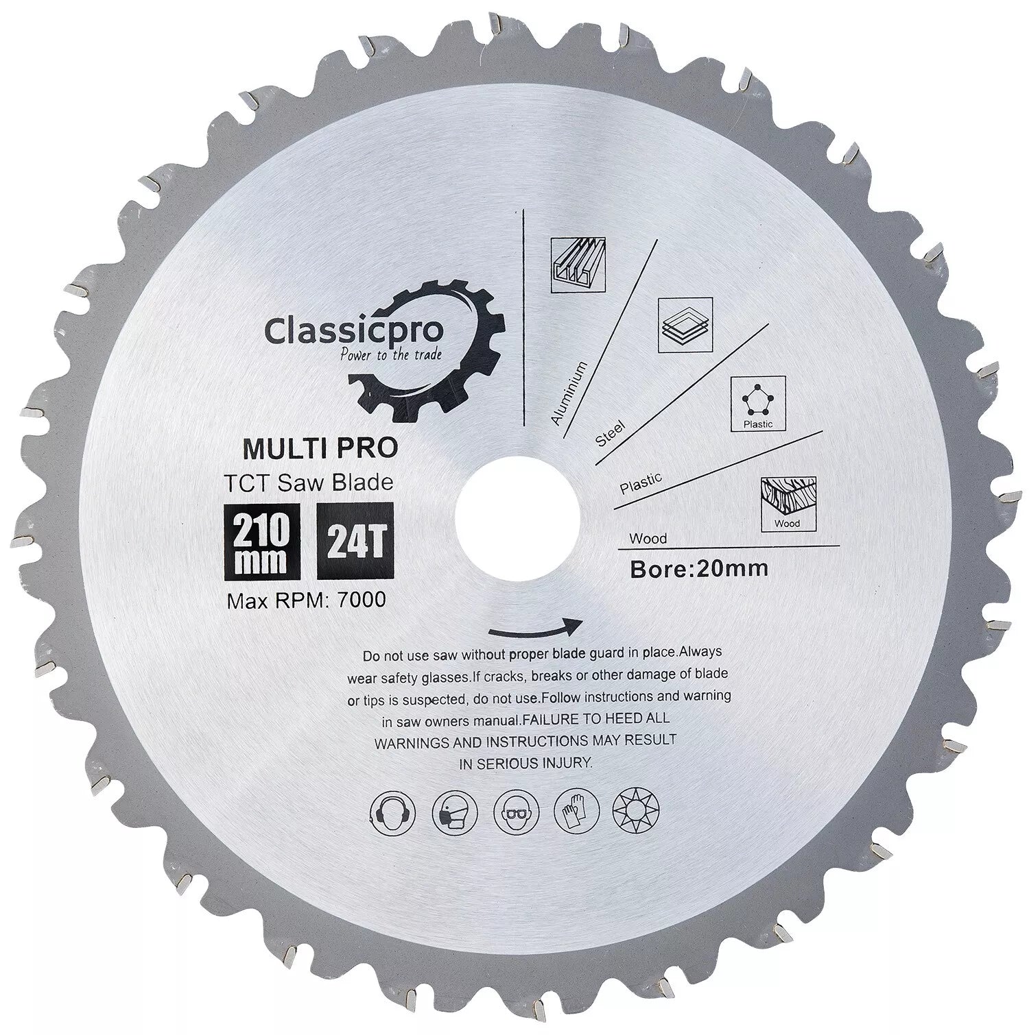 Multi-Purpose TCT Circular Saw Blade